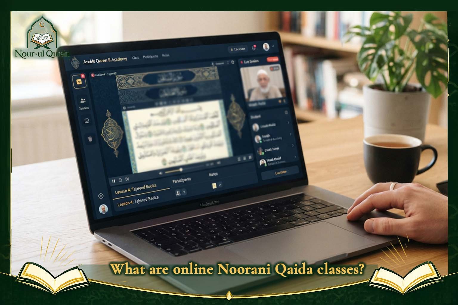 What are online Noorani Qaida classes?